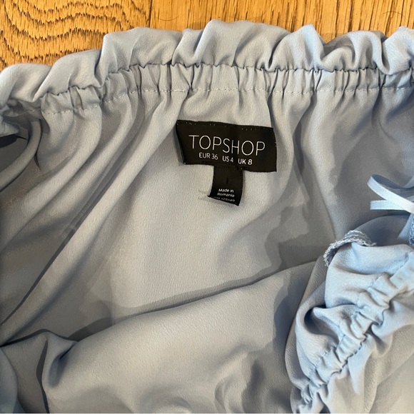 TOPSHOP | Off-Shoulder Mini Dress - Picture 5 of 6